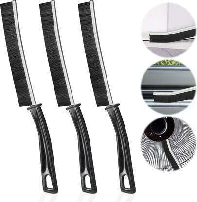 MAAUVTOR Gap Cleaning Brush Crevice Cleaning Tool Door Window Track Dead Corners Cleaner Microfibre Wet and Dry Brush