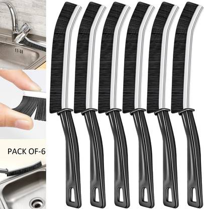 MAHADEV Mini Gap Cleaning Brush Hard Bristle Gap Brush for Cleaning Multipurpose Microfibre Wet and Dry Brush