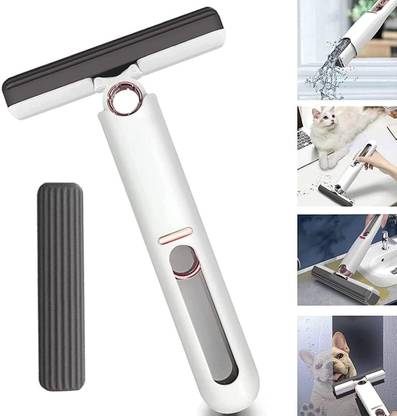 MACVL5 Portable Mini Mop Home Squeeze Mop Simple Kitchen Cleaning Tools Car Desk Office Mop Set