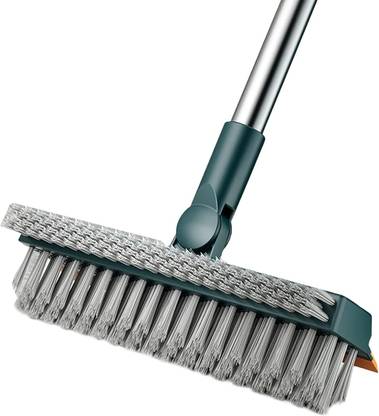 LADOHKAM 3 IN 1 TILES CLEANING BRUSH Microfibre Wet and Dry Brush