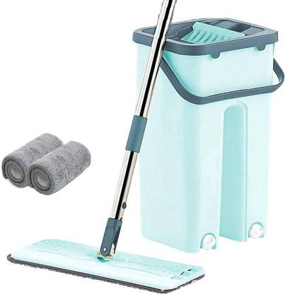 MamtaArt GleamMaster Extendable Squeeze Mop Microfibre Wet and Dry Brush