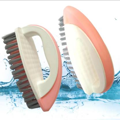 Masox Store Cloth Brush Flexible Bristles for Dusting and Multipurpose Cleaning Use Plastic Wet and Dry Brush