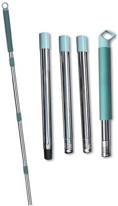 Flipkart SmartBuy mop Stick, mop Stick for Floor Cleaning for Small Green Flat Mop Mop Rod