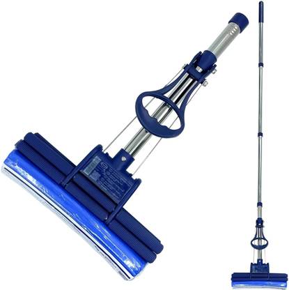 arther Efficient Sponge Mop for Floor Cleaning – Wet, Dry, and Self-Wringing Sponge Wet and Dry Brush