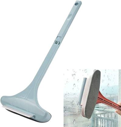 Padchaaya Mesh Window Screen Cleaning Brush Mesh Screen Cleaner Window Screen Cleaning Brush with Detachable Handle Wet and Dry Dual-Use Silicone Wet and Dry Brush Cleaning Brush