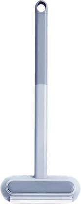 TRK HUB Window Mesh Cleaner Window Glass Cleaner brush with Long Handle and Cleaner Tool Sponge Wet and Dry Brush