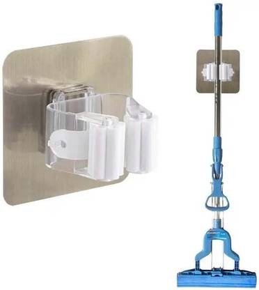 SJK Blue Plastic Broom Holder