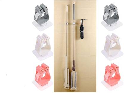 SJK Multicolor Plastic Broom Holder