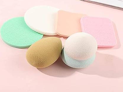 COACH & PEP 6 In 1 Beauty Blender Sponge for Face Makeup/Powder Buff/Beauty Blender Sponge