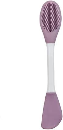 LATRICIAY Silicone Face Mask Applicator – Dual-Ended Brush for Clay, Mud & Charcoal Masks