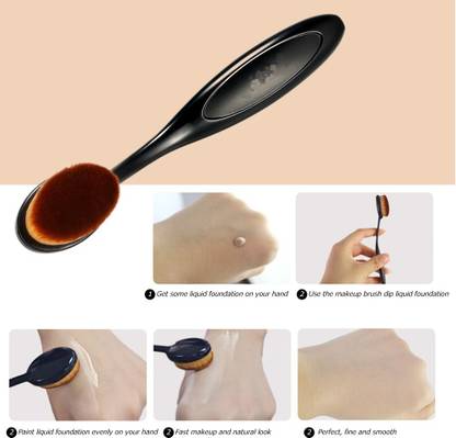 BLUEMERMAID Professional Foundation Brush Makeup Brush Liquid Powder and Cream Foundation