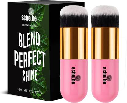 Scheibe 2 pcs Pink Foundation Brush