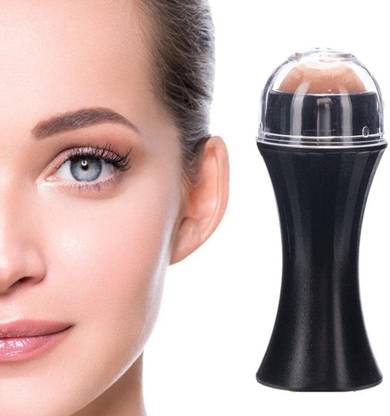 Gode Oil Absorbing Volcanic Stone Face Roller, Oil Control Roller After Makeup