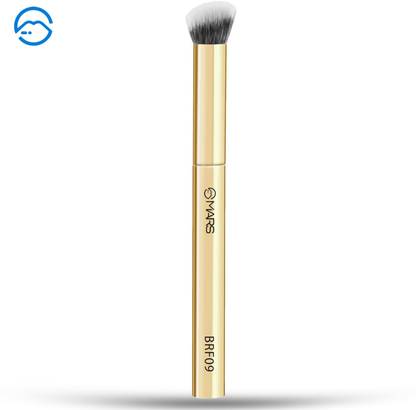 MARS Angular Brush | Precise Contouring, Buffing & Blending | Soft Synthetic Bristles