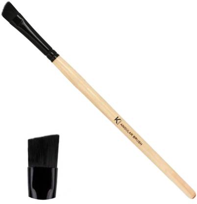 KINDED Angular Blending Eye Shadow and Eyebrow Makeup Brush Soft Hair Bristles