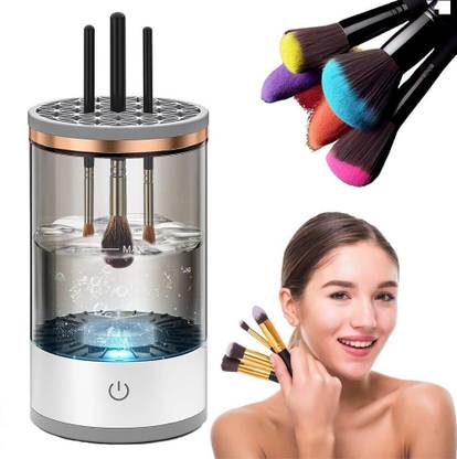 XENGVA Makeup Brush Cleaner for All Size Beauty Makeup Brushes,Auto-Brush Cleanser