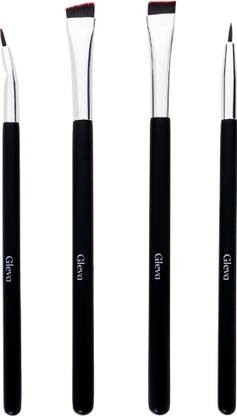 ग्लेवा Eyeliner Brush Set for Perfect Winged Liner, Flat, Angled Brush for Eye Makeup