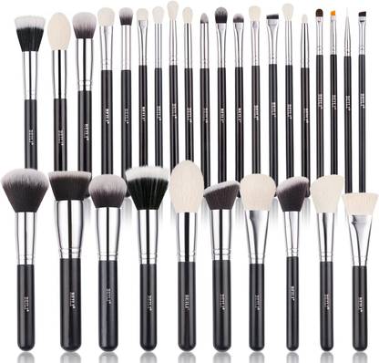 Beili 30Pcs Professional Makeup Brush Set Original Natural-Synthetic makeup brush set