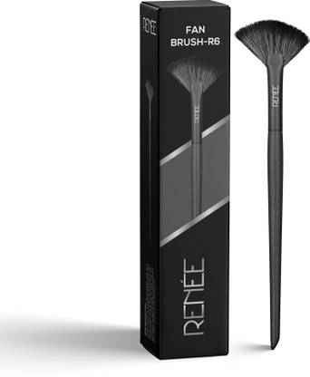 Renee For Professional Makeup, Ultra Soft Bristles Wand - Fan Brush R6