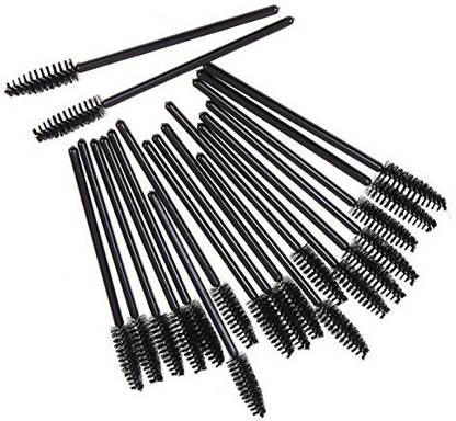UNNTEESH 20 pcs Disposable Eyelash Mascara Applicator Wand Brush