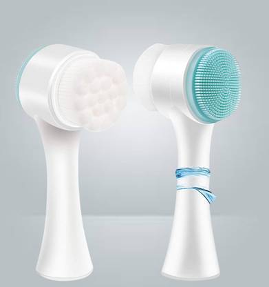GRANSI I 2-in-1 Skin Care Facial Cleansing Silicone face Brush Facial Scrubber_i14