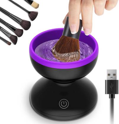 Star Work Electric Makeup Brush Cleaner,USB Rechargeable Portable Brush Cleaner Tools