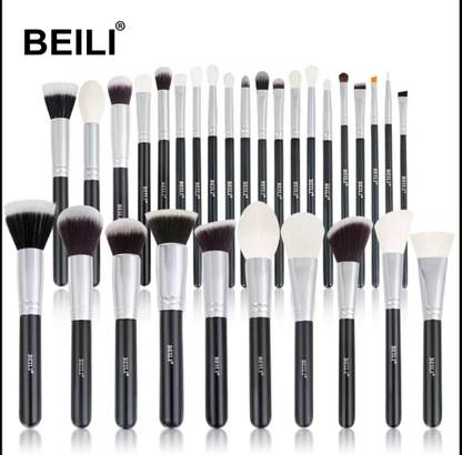 Beili 30 pcs makeup brushes