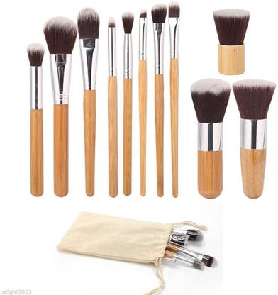 Rsentera 11 Pics Professional Cosmetic Brush EyeShadow,Foundation,Liquid Blending Brushes