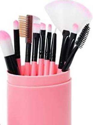 Mixonshun Makeup Brush Set With Box + Makeup Sponge