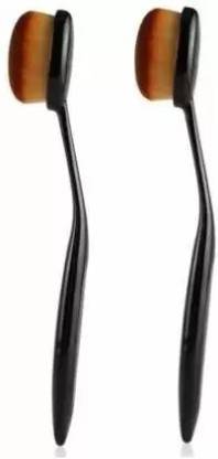 WATELLO Oval Blending Blush Brush (Pack of 2)