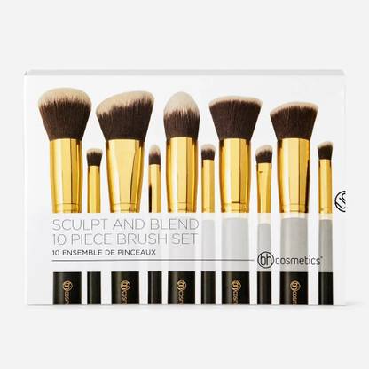 BH Cosmetics Sculpt and Blend 3 – 10 Piece Brush Set