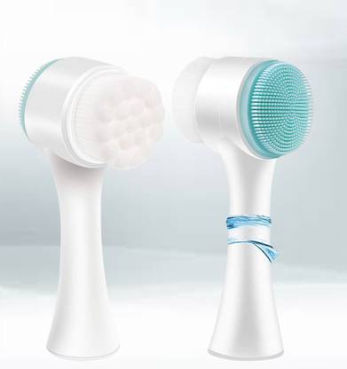 GRANSI I 2-in-1 Skin Care Facial Cleansing Silicone face Brush Facial Scrubber_i13