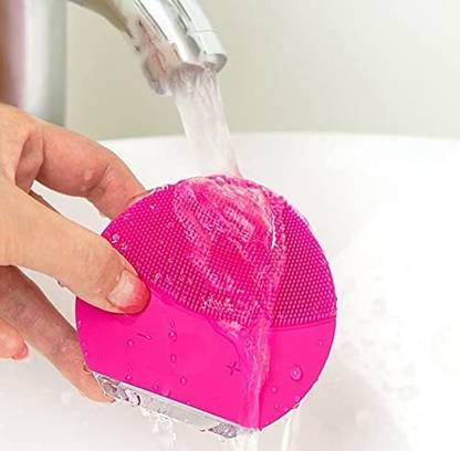 Gney FORCLEAN Soft Silicone Face Scrubber Smart Facial Cleansing Brush Soft-Comfort