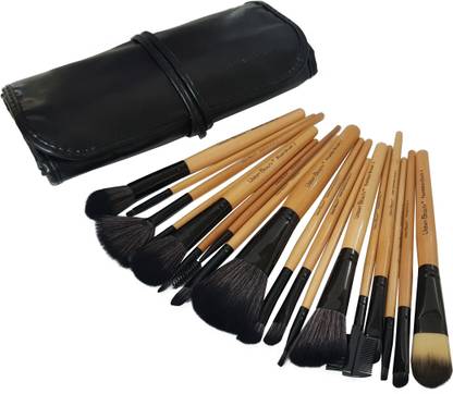 Urban Beauty 18 Piece Makeup brush Set (Bamboo)