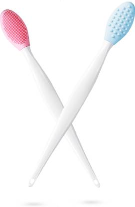 Gleva Silicone Lip/Nose Exfoliator Brush Blackhead Remover Face Scrubber Brush