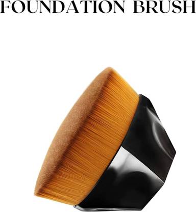 Pure Cosmetics NEW PROFESSIONAL EXTRA COVERAGE HEXAGUN FOUNDATION BRUSH WITH SOFT BRISTLES