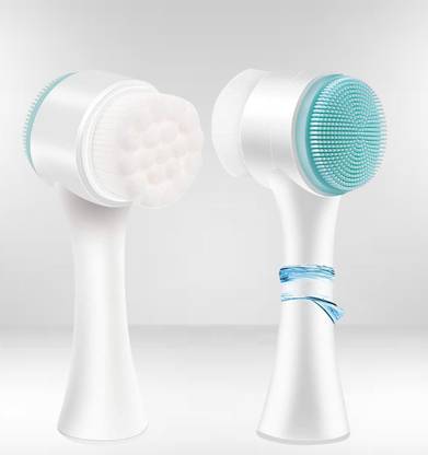 GRANSI I 2-in-1 Skin Care Facial Cleansing Silicone face Brush Facial Scrubber_i7