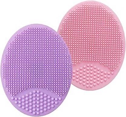 Etszaz 2 Pack Face Scrubber,Soft Silicone Facial Cleansing Brush