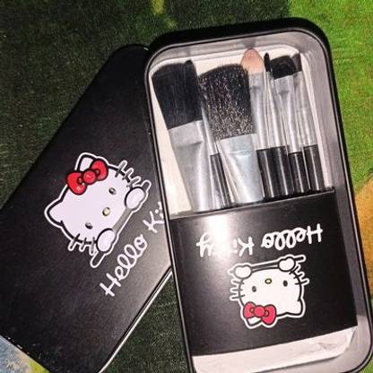 NITAJ Hello Kitty Brushes Mini Set Of 7 Brush | For Face Makeup
