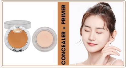 SEUNG NATURAL MATTE FINISH 2 IN 1 PRIMER CONCEALER FOR FACE MAKEUP WATERPROOF Concealer