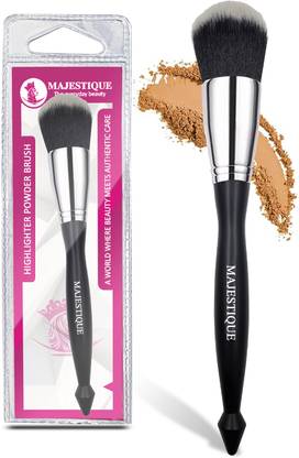MAJESTIQUE Highlighter Powder Brush, Soft Dense Bristles for Applying Powder Cream Liquid