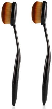 Kelley Make Up Foundation Powder Concealer Oval Blending Blush Brush