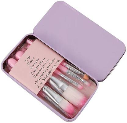 Rsentera best Quality Foundation Mini 7 Piece Brush Set for Women