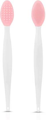 Getmecraft Lip Exfoliating Brush, Lip Brush Tool, Double-Sided Silicone Brush