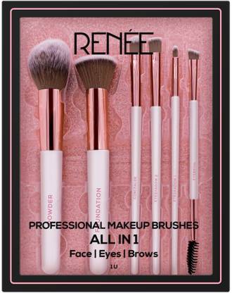 Renee All In 1 Professional Makeup Brushes Set Of 6