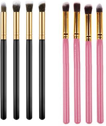 Rsentera PENCIL BRUSH COMBO (PINK+BALCK) 8 PC