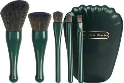 NARI DREAM 5pcs Mini Function Cosmetic Concealers Eye shadow Brush Set (5pcs/multi-color)A