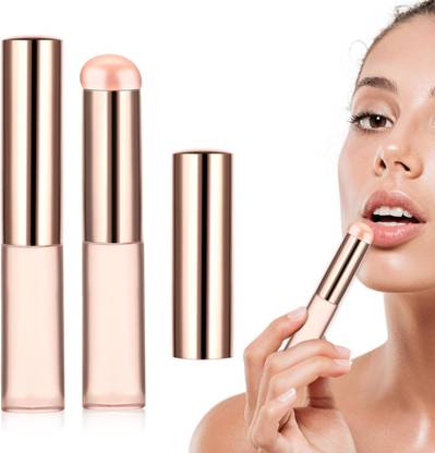 Zibuyu 2pcs Silicone Lip Brush, Silicone Lip Applicator for Lipstick&Lip Gloss&Lip