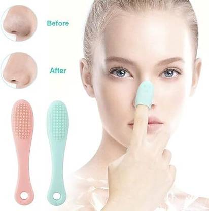 SEAHAVEN Blackhead Remover Facial Cleansing Pad Face Clean Silicon Brush