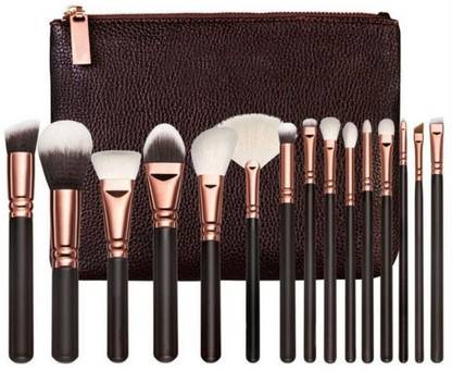 MINARA Makeup Brush Applicator Set of 15 (color may vary)